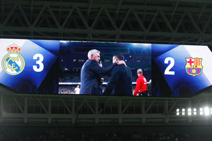 Карло Анчелотти и Хави