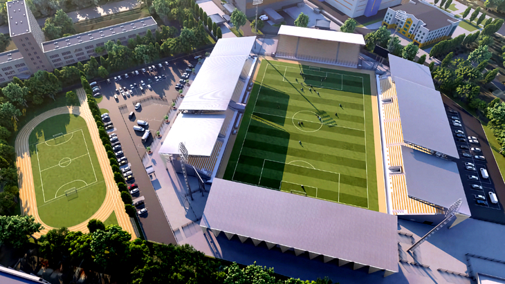 Новый стадион «Факела»