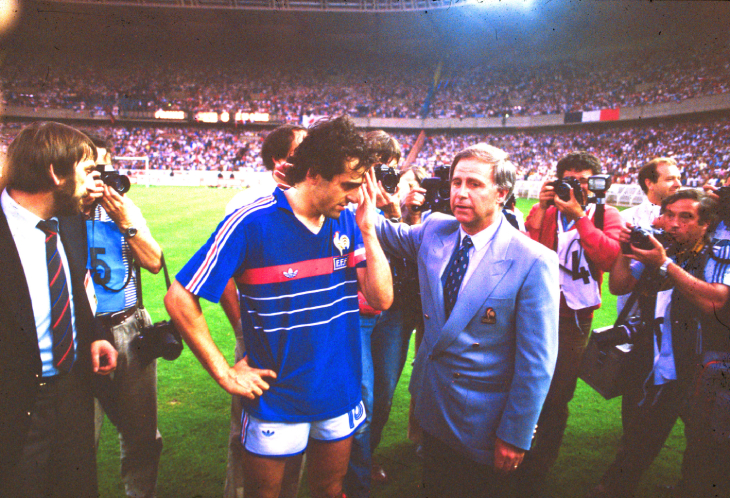 Мишель Платини на Евро-1984
