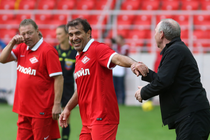 Рашид Рахимов и Олег Романцев