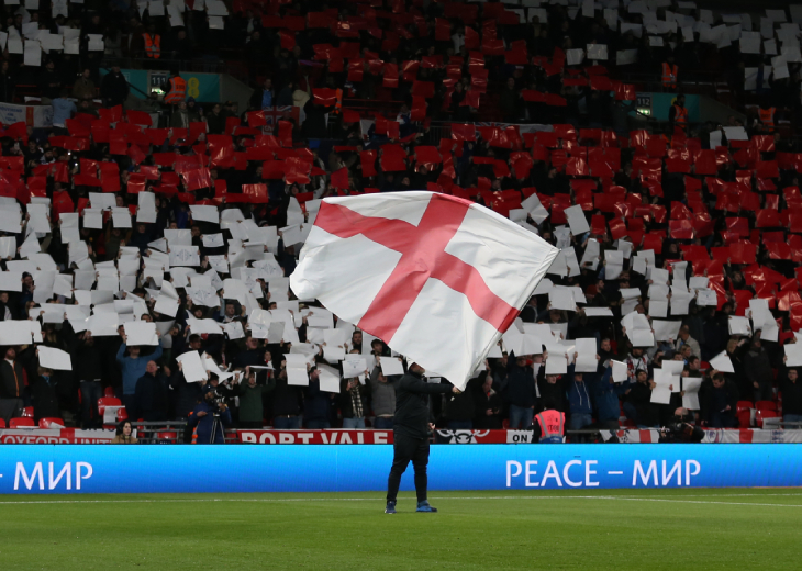 Болельщики сборной Англии