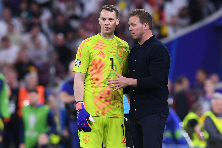 Мануэль Нойер и Юлиан Нагельсман