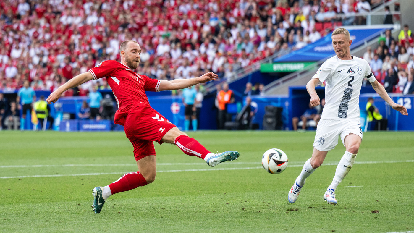 Точный удар Кристиана Эриксена