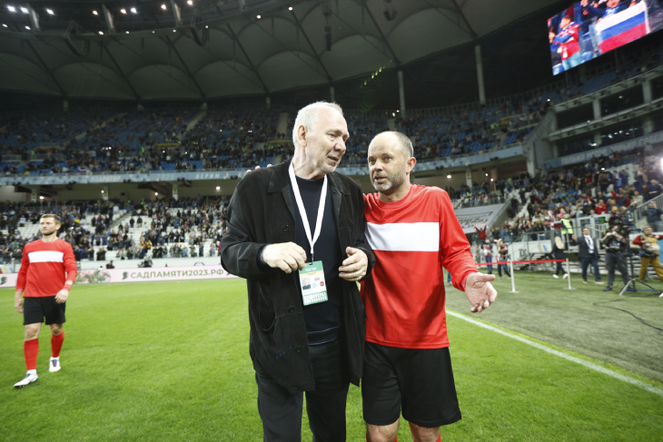 Олег Романцев и Дмитрий Парфенов