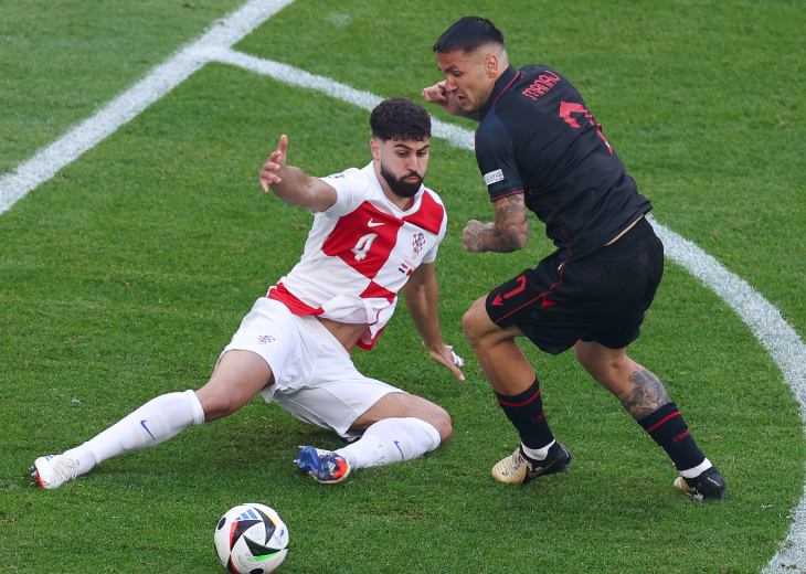 Йошко Гвардиол (слева) — неудачник игрового дня