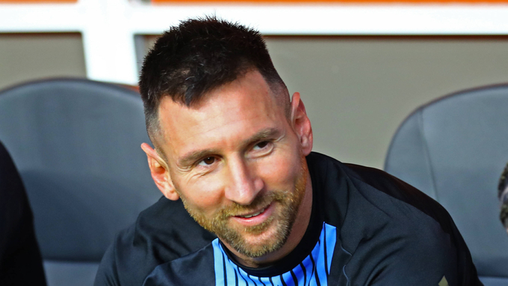 Лионель Месси — нападающий сборной Аргентины