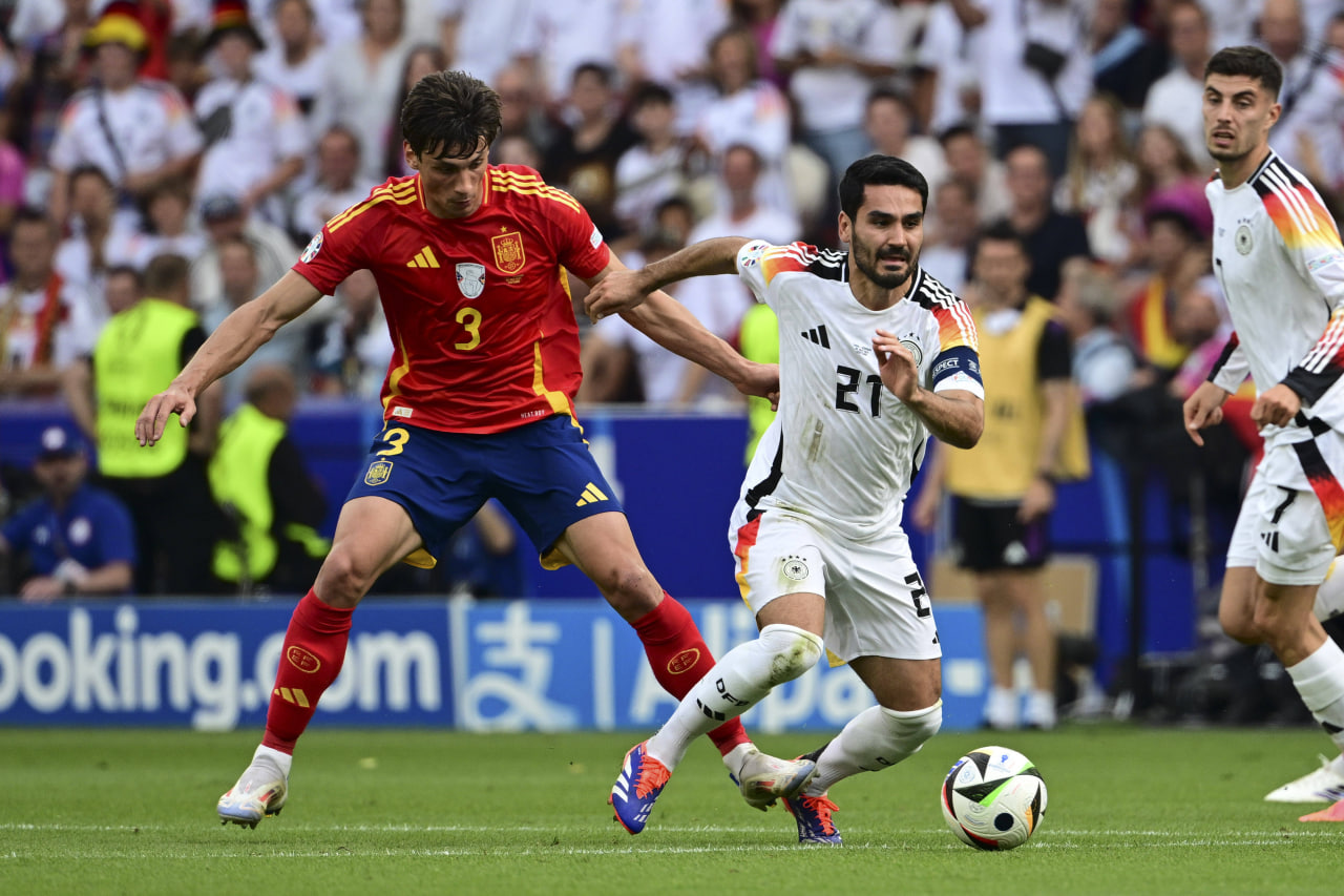 Фрагмент матча Испания — Германия