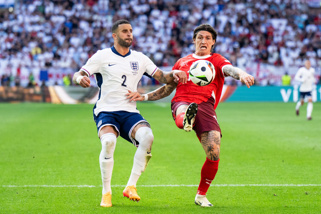 Фрагмент матча Англия — Швейцария