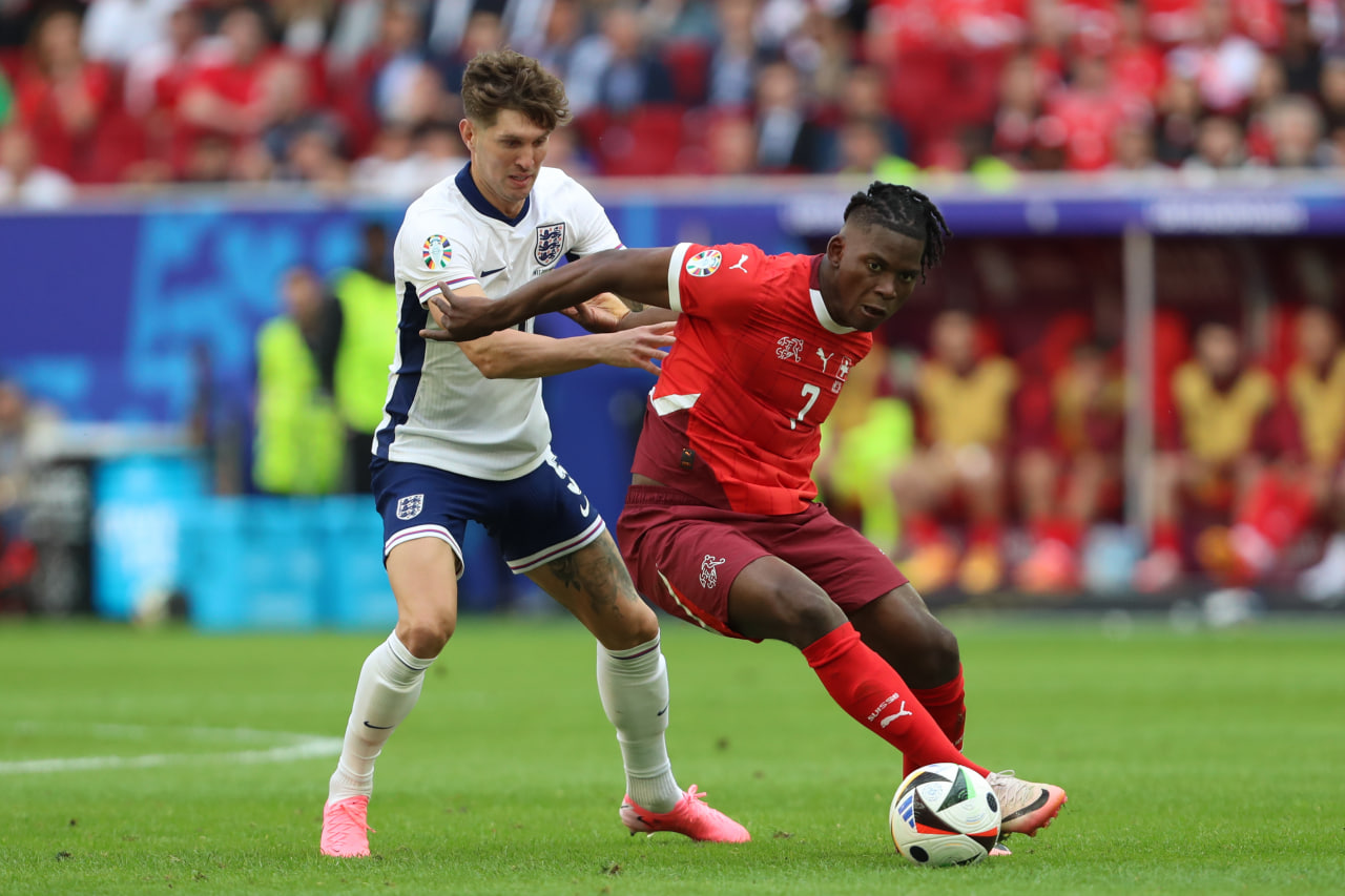 Фрагмент матча Англия — Швейцария