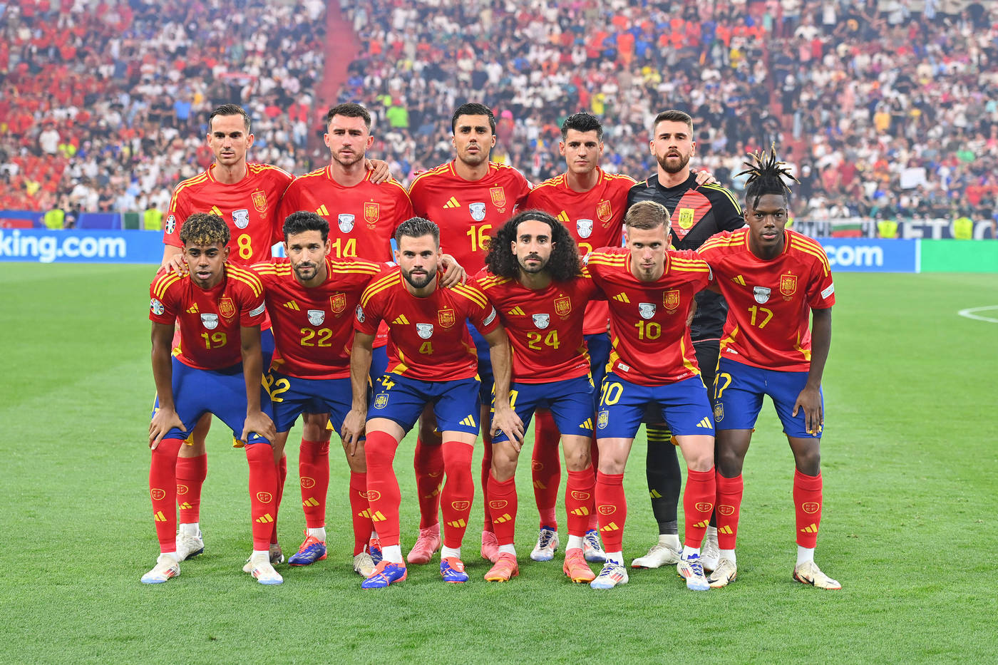 Сборная Испании перед матчем с Францией на Евро-2024