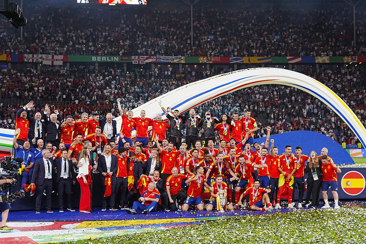 Радость сборной Испании