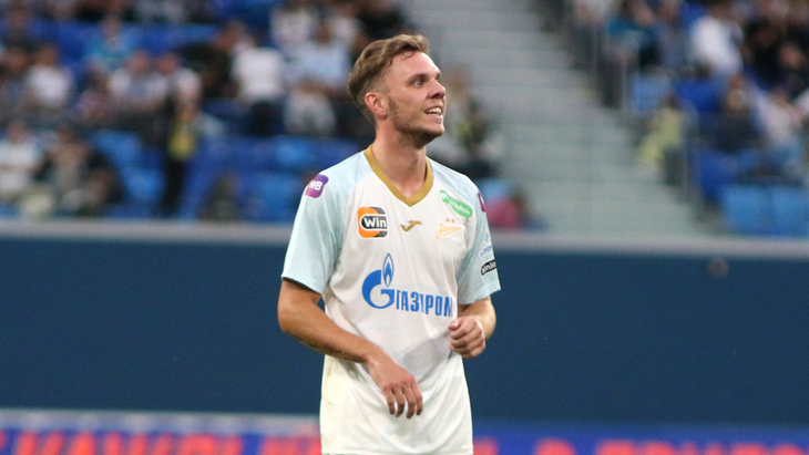 Максим Глушенков — нападающий «Зенита»