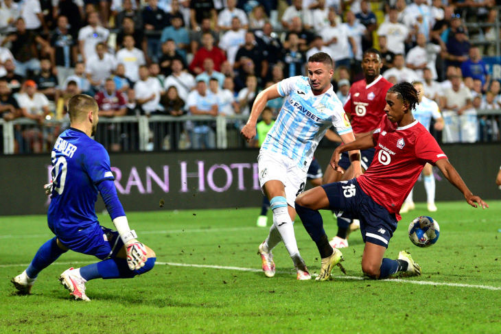 Йоро в матче с «Риекой»