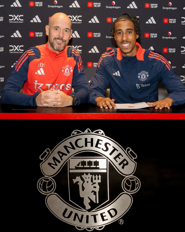 Эрик Тен Хаг и Лени Йоро 