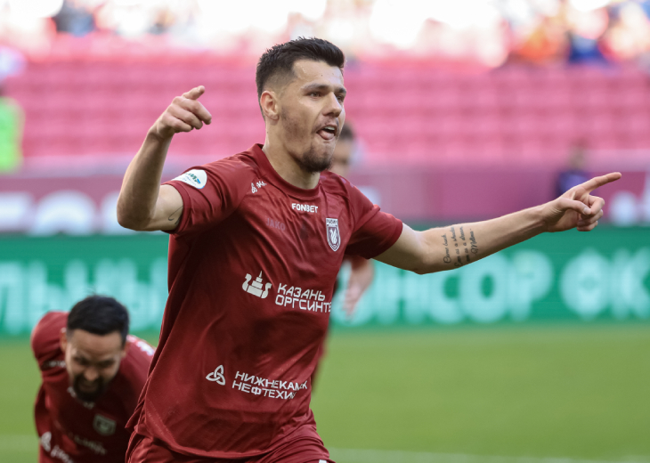 Мирлинд Даку — футболист «Рубина» 