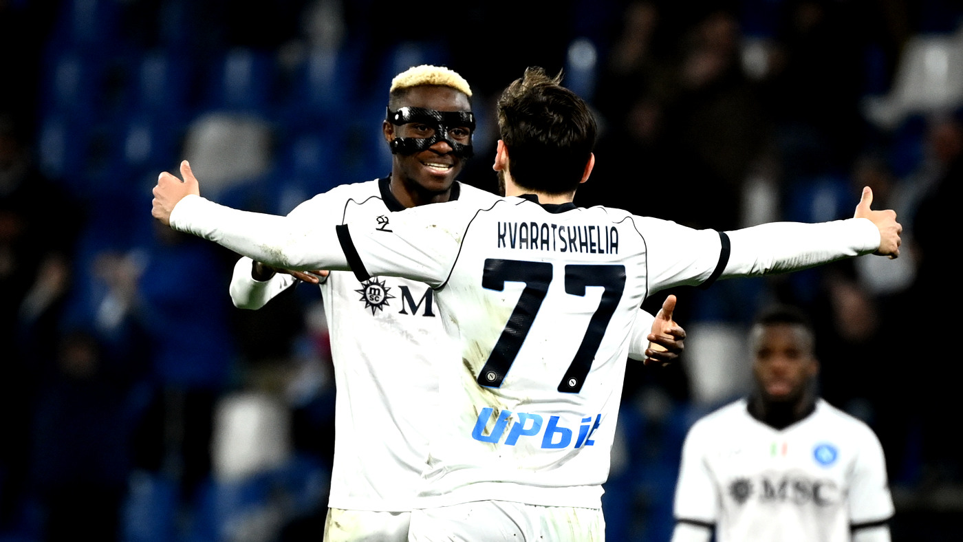 Виктор Осимхен и Хвича Кварацхелия