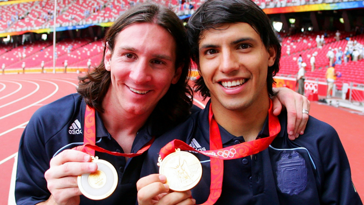 Лионель Месси и Серхио Агуэро