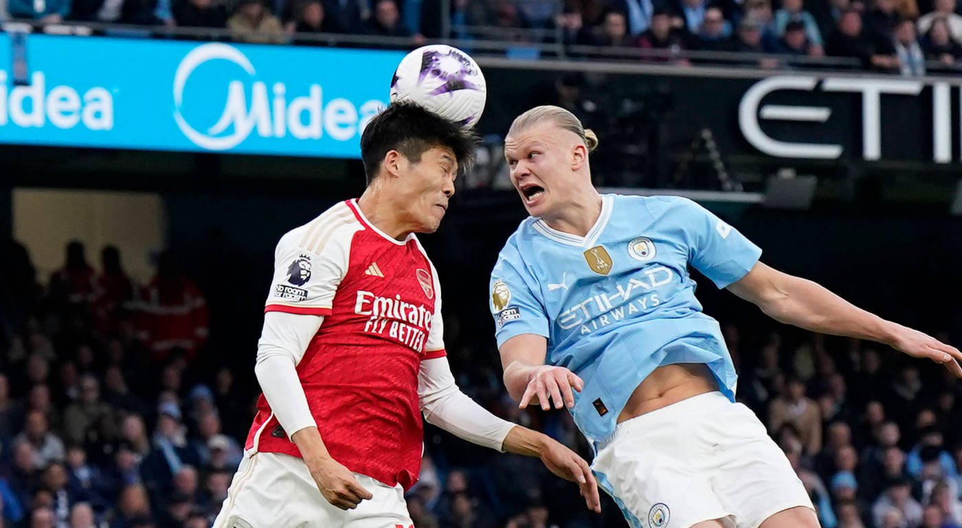 В сезоне-2023/2024 «Манчестер Сити» опередил «Арсенал» на два очка