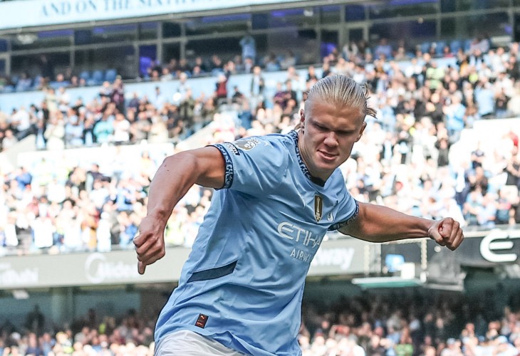 Эрлинг Холанн, нападающий «Манчестер Сити»