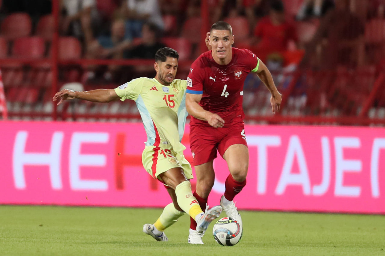 Фрагмент матча 