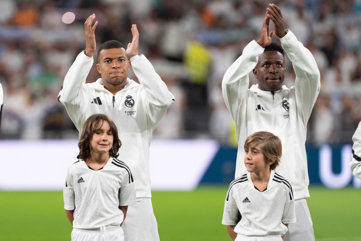 Килиан Мбаппе и Винисиус Жуниор