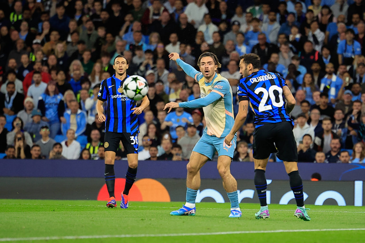 Фрагмент матча Манчестер Сити — Интер