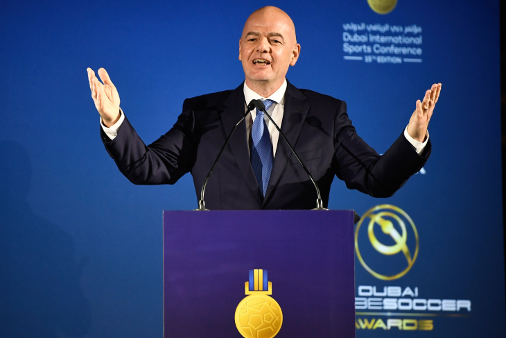 Преидент ФИФА Джанни Инфантино