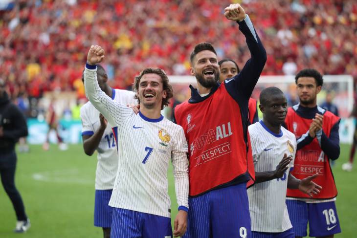 Антуан Гризманн и Оливье Жиру