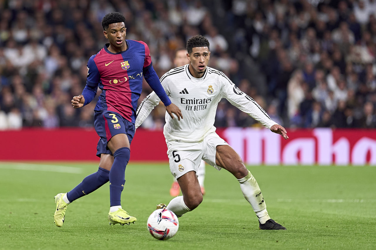 Фрагмент матча Реал — Барселона