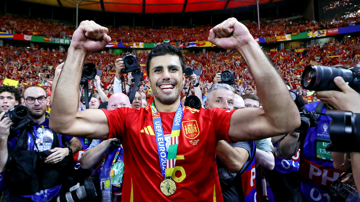 Родри — лучший игрок Евро-2024