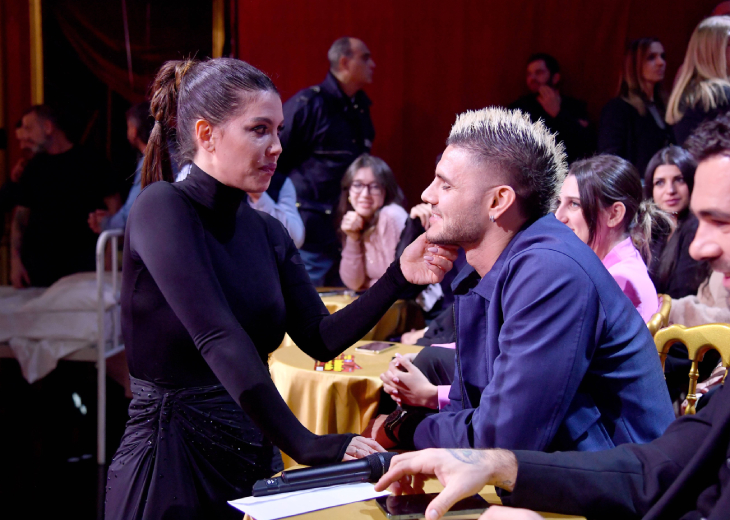 Ванда Нара и Мауро Икарди