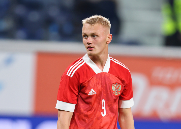 Константин Тюкавин — нападающий сборной России
