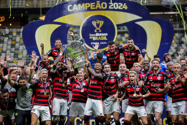 «Фламенго» с Кубком Бразилии