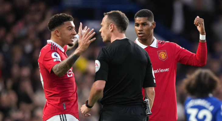 Джейдон Санчо и Маркус Рашфорд