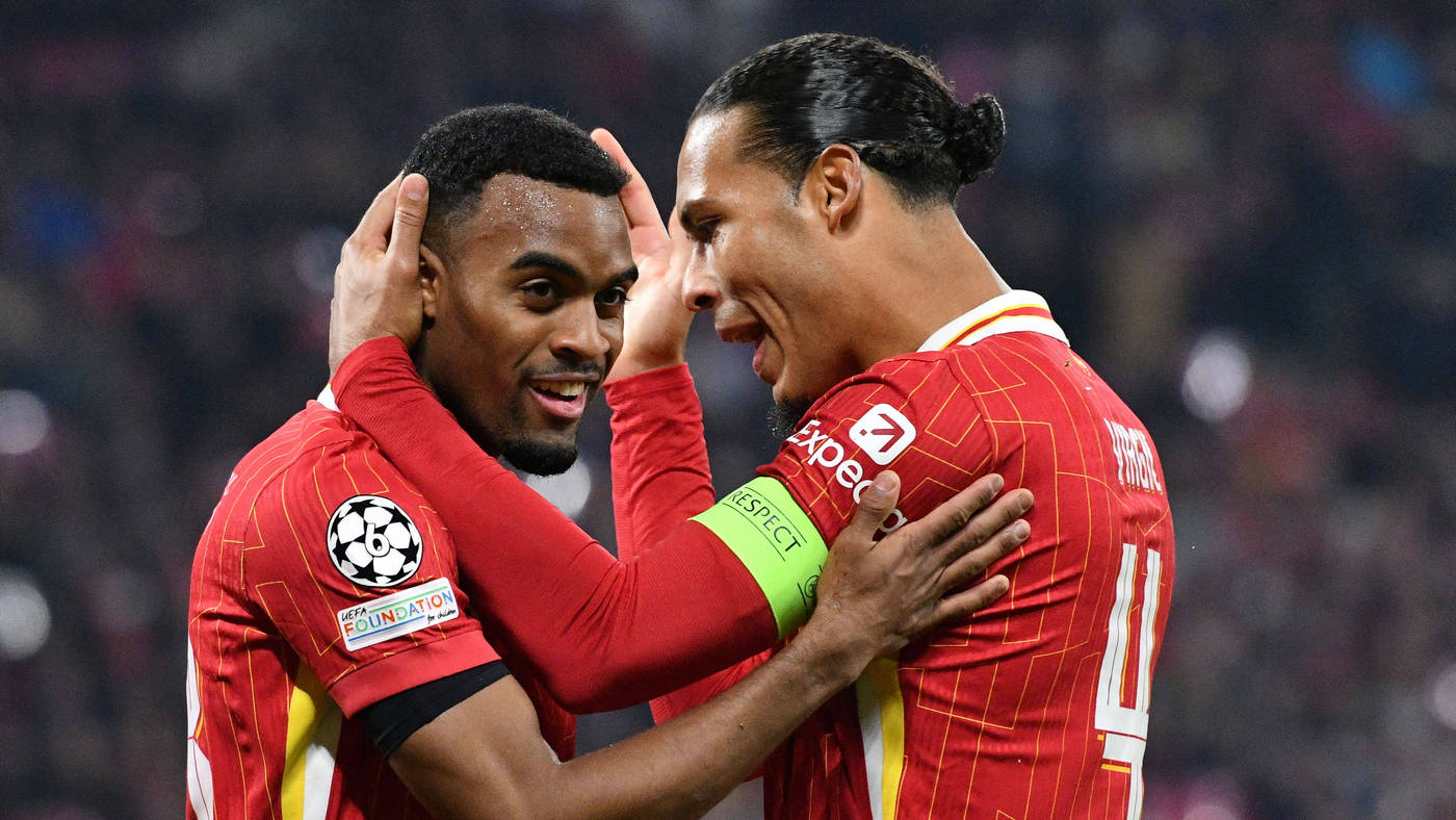 Райан Гравенберх и Вирджил ван Дейк