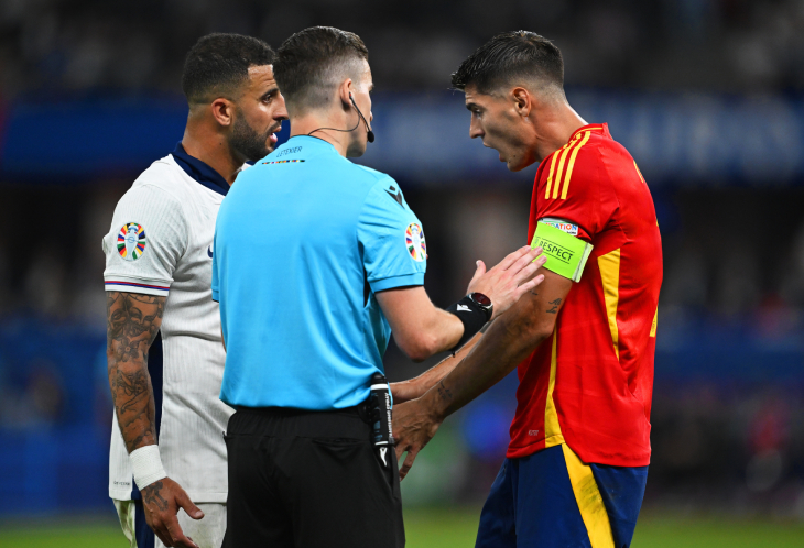 Испания — Англия