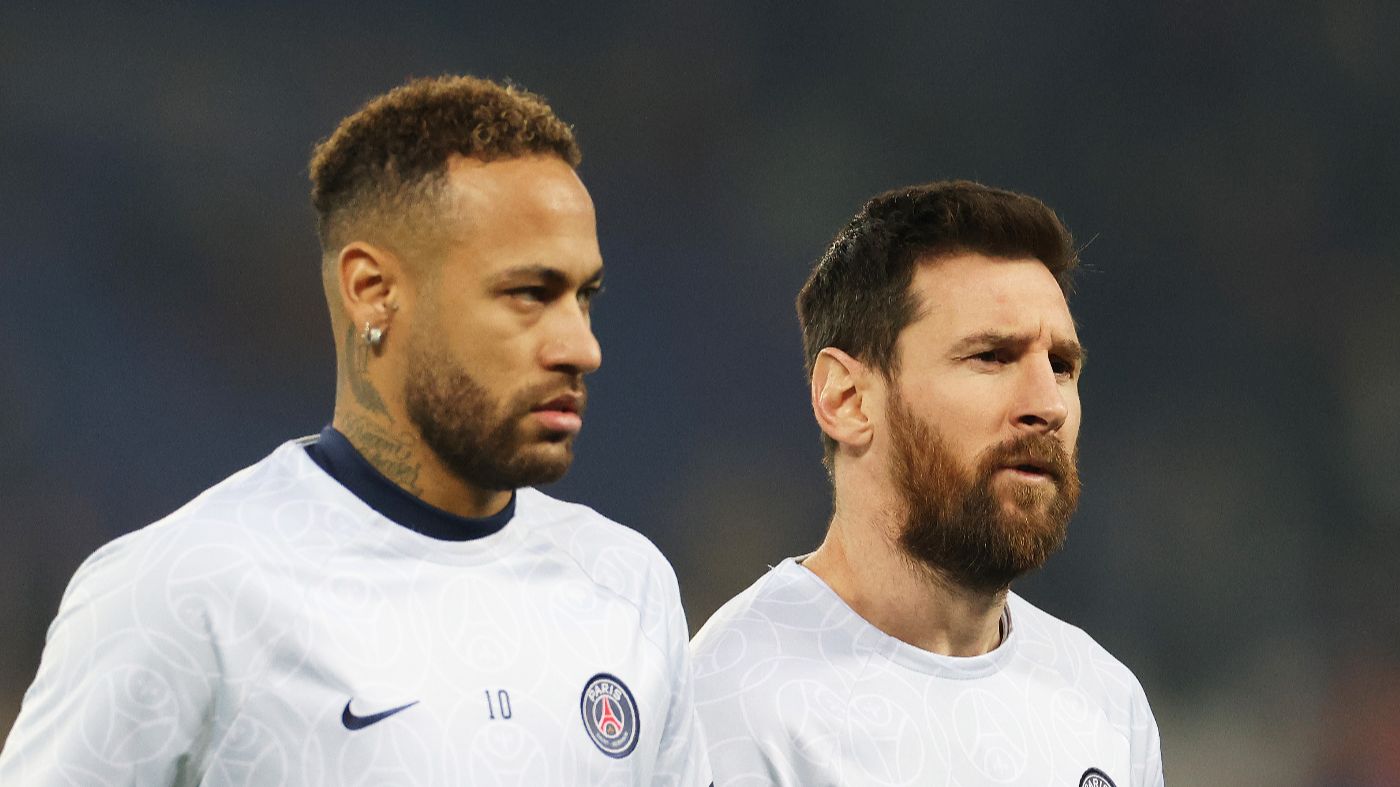 Неймар и Лионель Месси