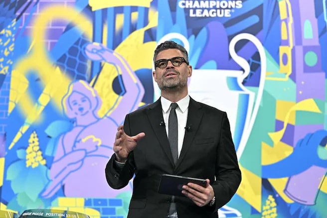 Педру Пинту — ведущий жеребьевки