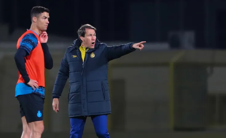 Криштиану Роналду и Руди Гарсия