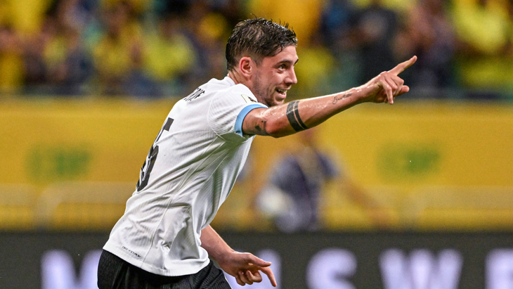 Федерико Вальверде — игрок сборной Уругвая