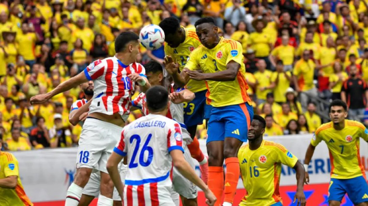 Колумбия — Парагвай