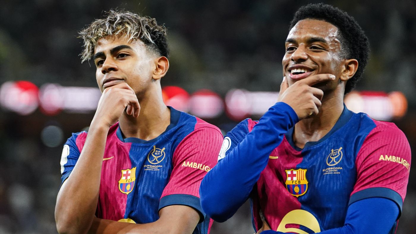 Ламин Ямаль и Алехандро Бальде