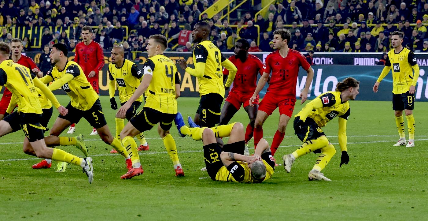 Матч первого круга между «Боруссией» и «Баварии» завершился вничью 1:1