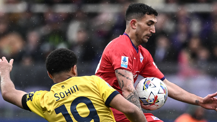 Фрагмент матча «Фиорентина» — «Парма»