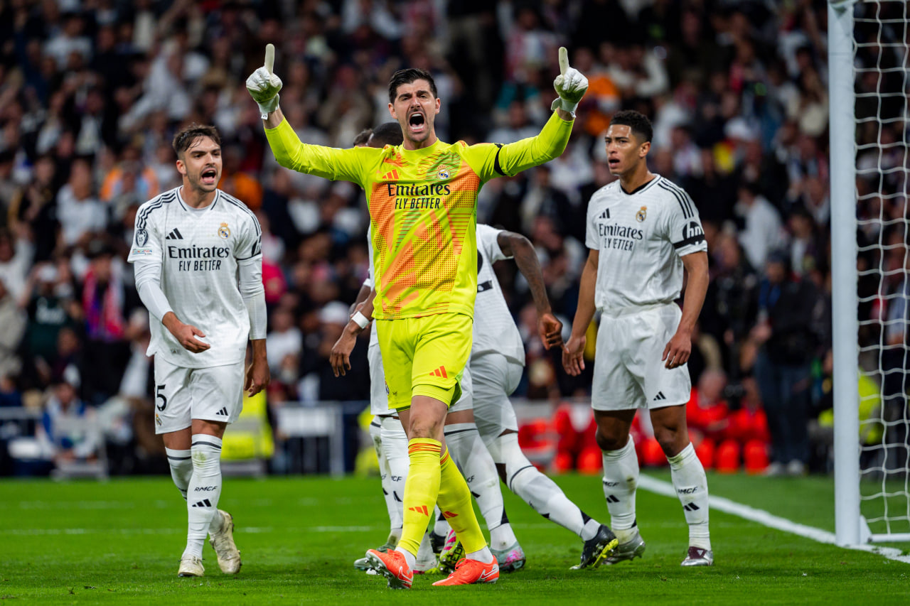 Куртуа отбил удар Сака с пенальти