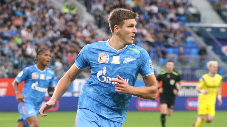 Александр Соболев — нападающий «Зенита»