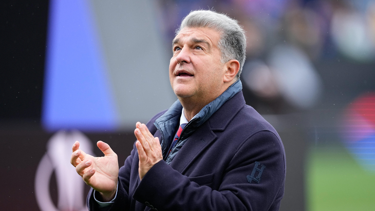 Президент Барселоны Жоан Лапорта