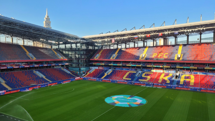 Арена ЦСКА перед матчем