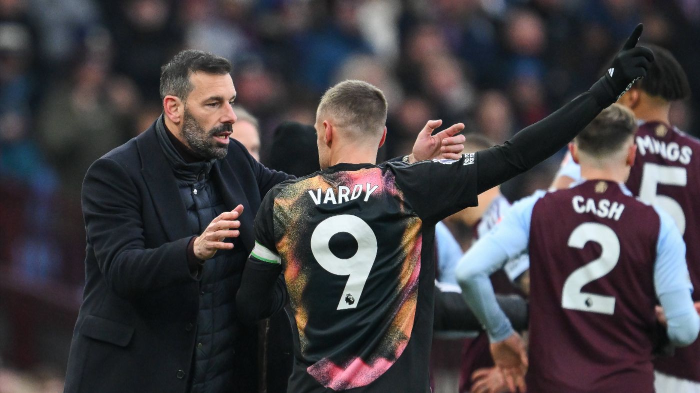 Руд ван Нистелрой и Джейми Варди