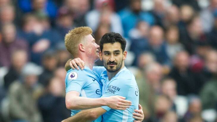 Кевин Де Брейне и Илкай Гюндоган